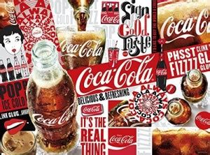 Buffalo Games Coca-Cola The Real Thing 1000 Piece Jigsaw Puzzle - Coca ...