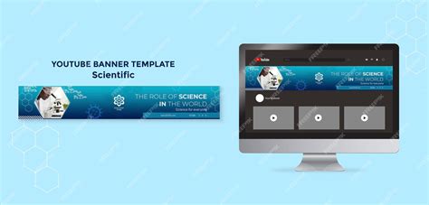 Gradient science template design | Premium PSD