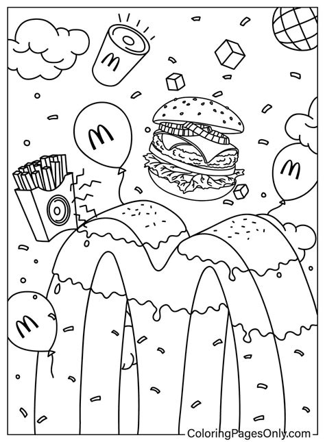 20+ McDonald's Coloring Pages - Free Printable PDF & Online Coloring