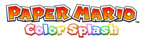 Image result for Paper Mario Color Splash Title Screen