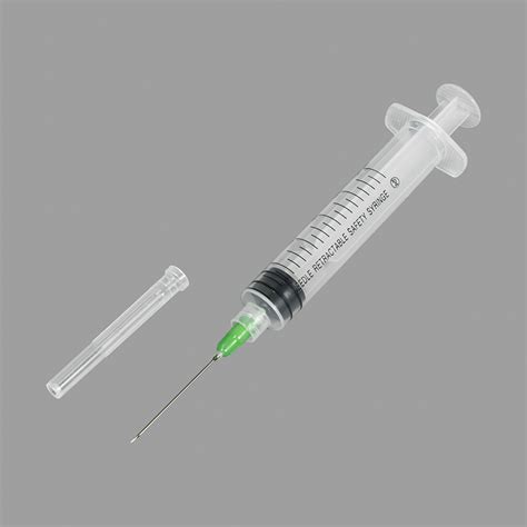 Image result for Retractable Needle Syringe