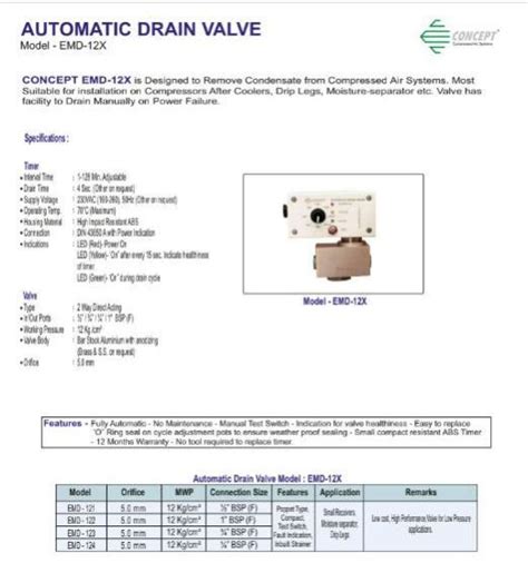 Automatic Drain Valves Manufacturer & Supplier from Jaipur India
