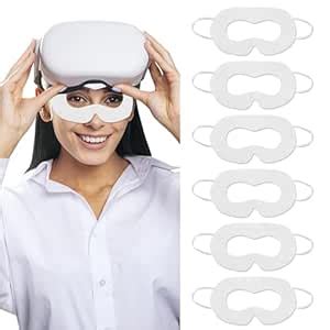 zxbaers VR Face Cover, Disposable VR Face Mask Pads Facial Interface ...