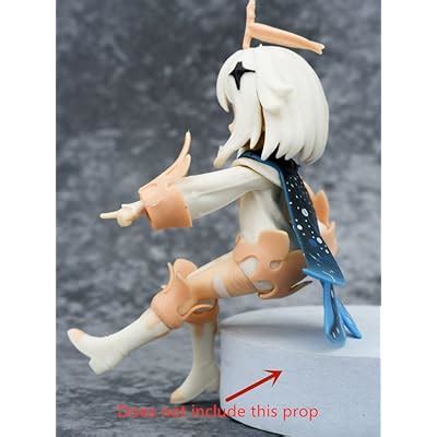 Buy tshy Figure Anime Genshin Impact Paimon Toys Figura in PVC ...