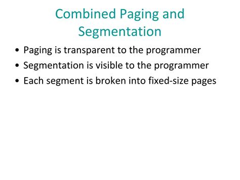 Segmentation and Paging in Virtual Addressing 的图像结果