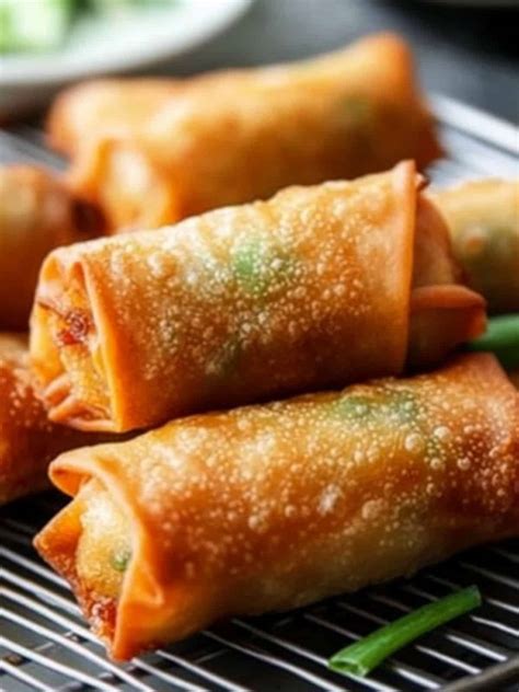 Crispy Vegetable Egg Rolls Recipe