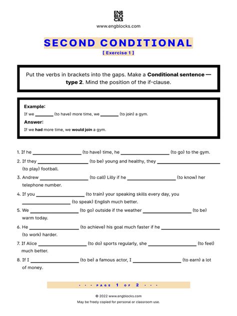 Image result for Conditional Sentences PDF