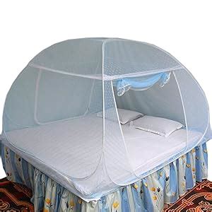 Healthy Sleeping Foldable Pop up Polyester Mosquito Net for Double Bed ...