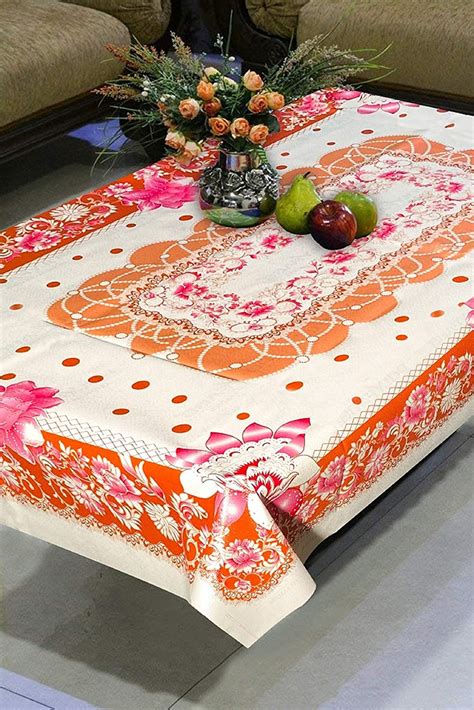 Buy LOOMANTHA miles to go. 4 Seater Centre Table Cover/Cloth, (40x60 ...