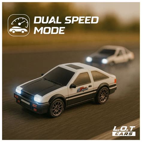 L.O.T: Flare - RC Drift Car - Street White – Krazy Caterpillar