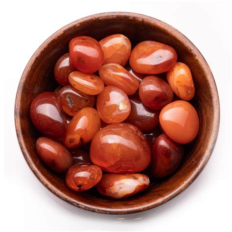 Plus Value Natural Red Carnelian Pebbles Tumbled Power Stone for ...