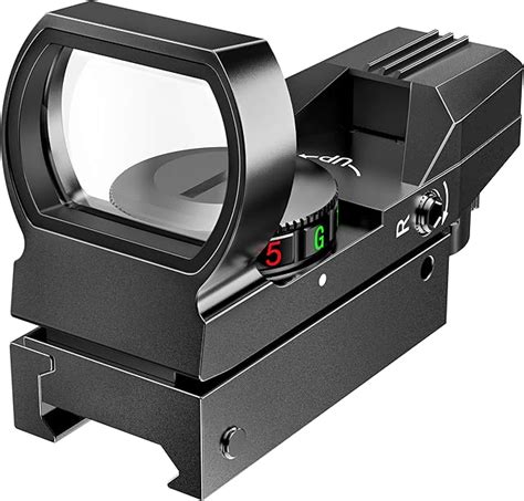 Feyachi Reflex Sight Adjustable Reticle 4 Styles Both Red Green ...