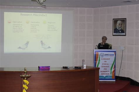 Ethical Guidance on Biomedical Research Workshop, NARI, Pune on 17th ...