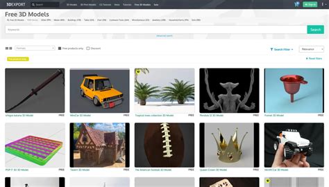 Image result for 3D Model Download