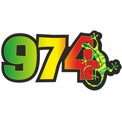 Logo 974 gratuit