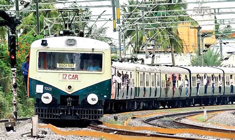 More changes in EMU train services between Tambaram and Chennai Beach ...