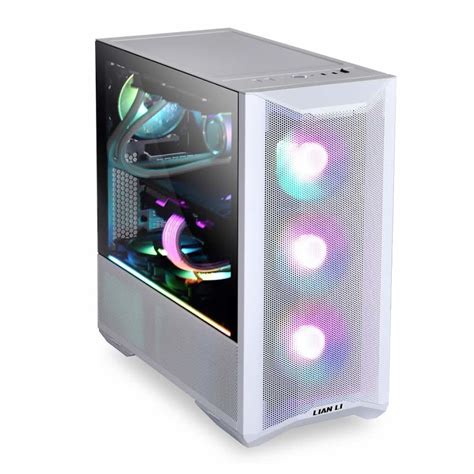 LIAN LI LANCOOL 2 MESH RGB MID-TOWER ATX CABINET WHITE– Vishal Peripherals