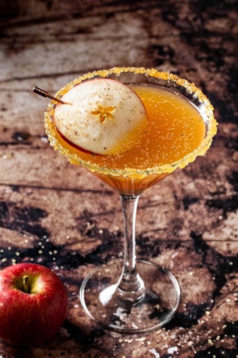 Caramel Apple Martini - Another Cocktail Blog