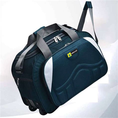 (Expandable) duffel luggage trolley bag Duffel With Wheels (Strolley ...
