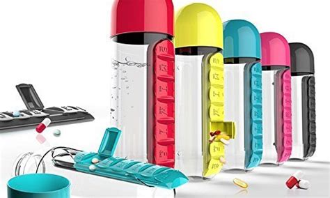 MadSan Pill Organizer Multicolor 600 ml Fridge Bottle (Random Color ...