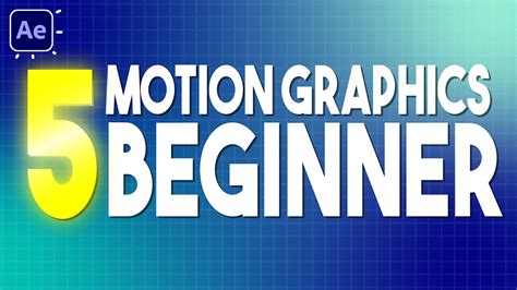 After Effects Motion Graphics Tutorial 的图像结果