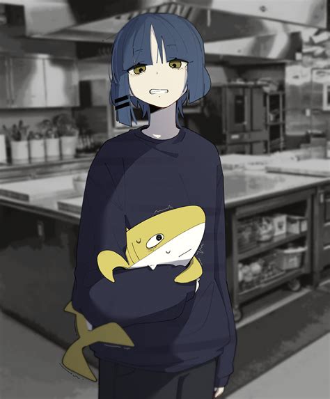 yamada ryo (bocchi the rock!) drawn by machuuu68 | Danbooru