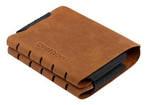 Cognac Handmade Leather Bifold Wallet - orethon.com