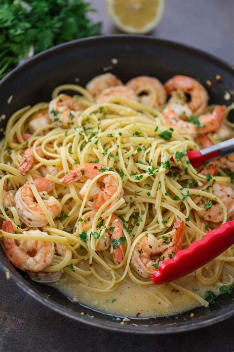 Linguine With Shrimp Linguine With Shrimp And Lemon Oil