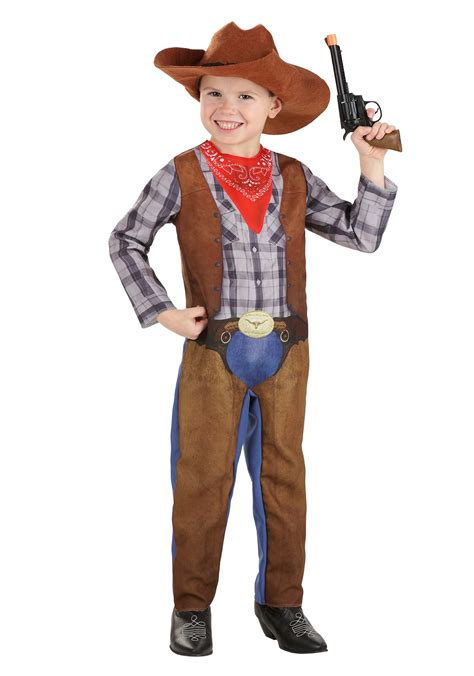 Toddler Dusty Trails Cowboy Costume | Kid's Cowboy Costumes