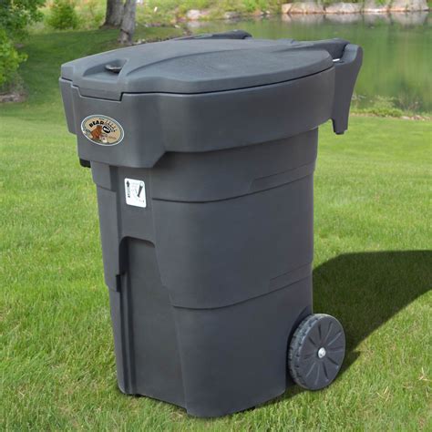 Bear-Resistant Trash Can, IGBC certified. Deters bears from getting ...