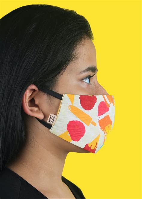 Get Multi Ice Cream Printed Mask at ₹ 249 | LBB Shop