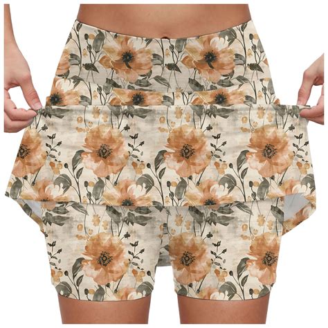 GEWSEY Skorts for Women Plus Size Dressy Casual Athletic Golf Tennis ...