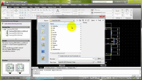 Image result for How to Save File in AutoCAD Automatically