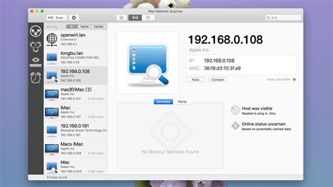 iNet Network Scanner破解-iNet Network Scanner for Mac(mac网络扫描工具)- MacV