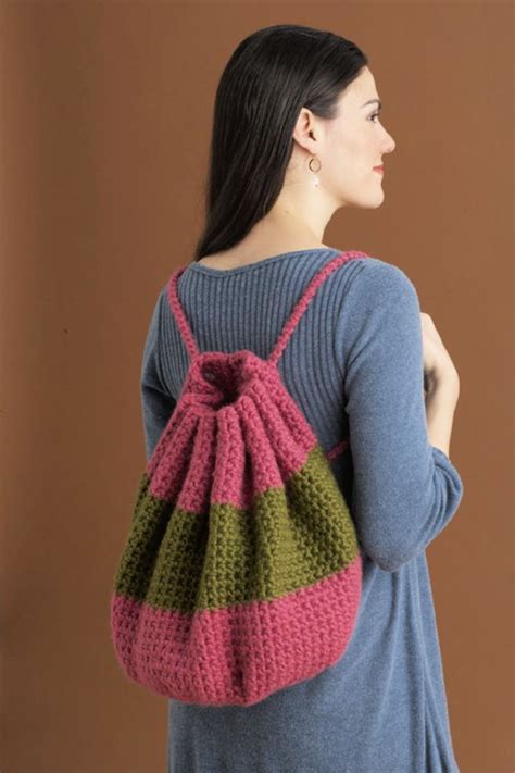 15 Free Crochet Drawstring Bag Patterns - Crochet Me