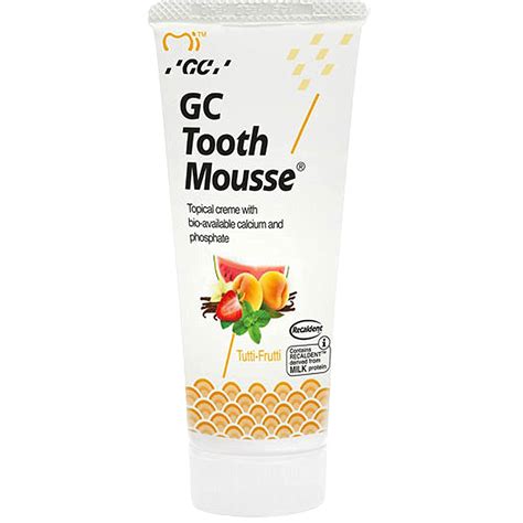 Buy GC Tooth Mousse (Tutti-Frutti) 40g pack Of 1 Online at Low Prices ...