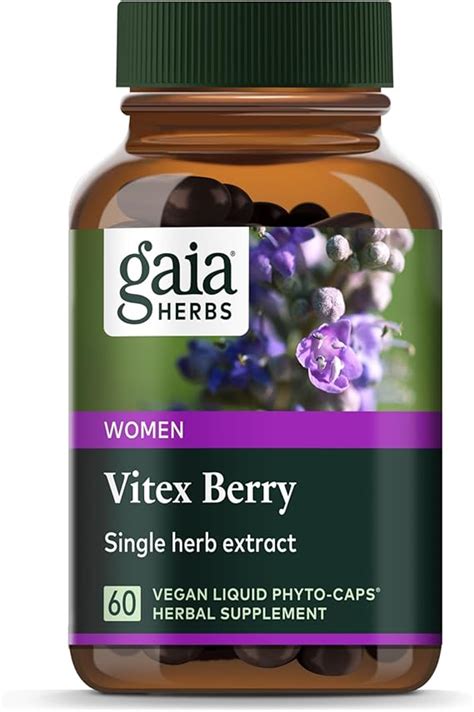 Gaia Herbs Vitex Berry - Supports Hormone Balance & Fertility for Wome ...