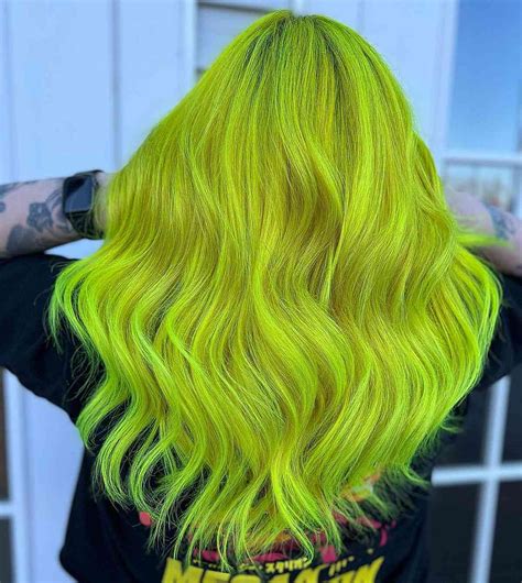 Neon Yellow Color