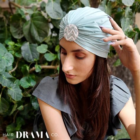 exclusive Turban - Teal| – Hair Drama Company