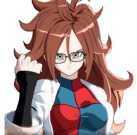 Android 21 (Good) determination render 01 by L-Dawg211 on DeviantArt
