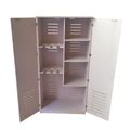 Floor Standing PVC MOP / Janitor Shelf Bathroom Accessories Storage Wa ...