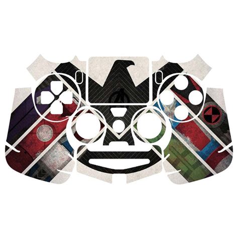 Skin Wrap Vinyl Sticker for DualShock 4 Wireless Controller- Avengers ...
