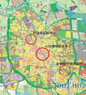 天津市红桥区规划图