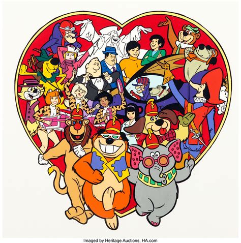 You'll Love Hanna-Barbera Entertainment Multi-Character Publicity | Lot ...