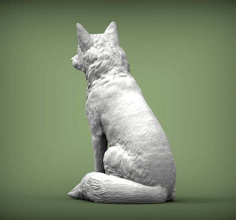 STL file Fox 3D print model 🦊・3D print design to download・Cults