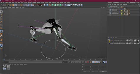3D model Delivery Robot Grey Rigged for Cinema 4D | 3D Molier International