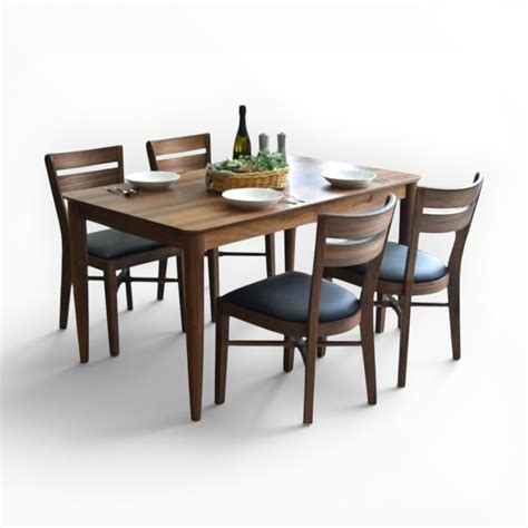 Aspen Dining Set | Teakwood | Marble & Wooden Top | 4 & 6 Seater ...