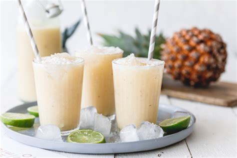 Geeister Ananas-Kokos-Mocktail · Eat this!