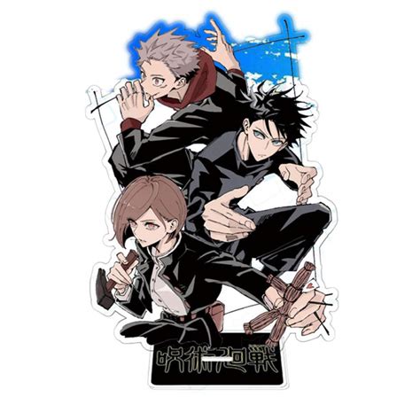 Buy Anime Jujutsu Kaisenn Acrylic Standing Figure Clear Desk Decoration ...