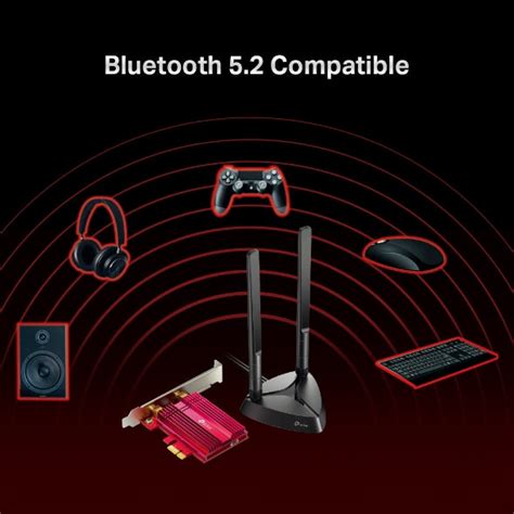 TPLink Archer TX3000 AX3000 Wi-Fi 6 Bluetooth 5.2 PCIe Adapter– NISHI ...